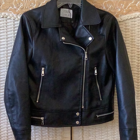 Zara Other - Adorable Kids NWOT 🖤🖤🖤Motto Jacket by Zara